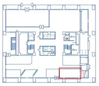 コンワビル1F 間取り図