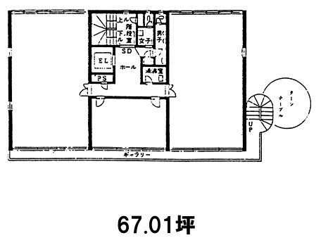 宗保第2ビル3F 間取り図