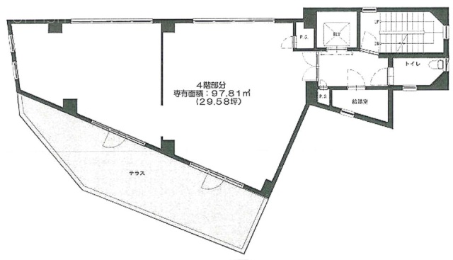 ルネサス元町ビル4F 間取り図