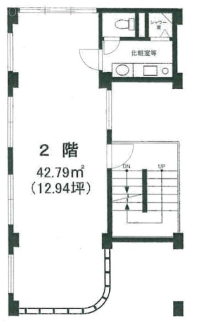 アイビル2F 間取り図
