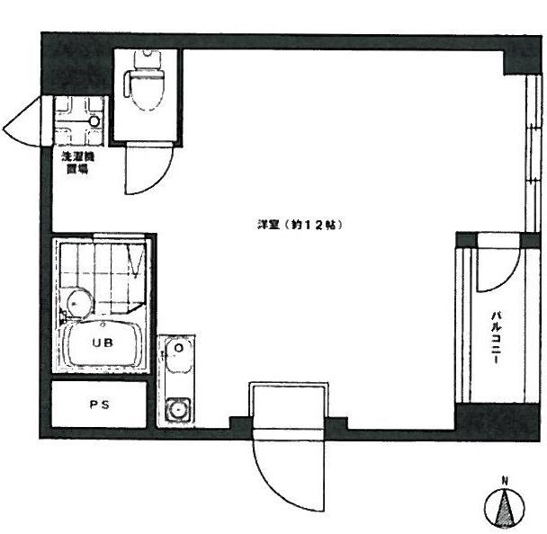 新和泉ビル202 間取り図