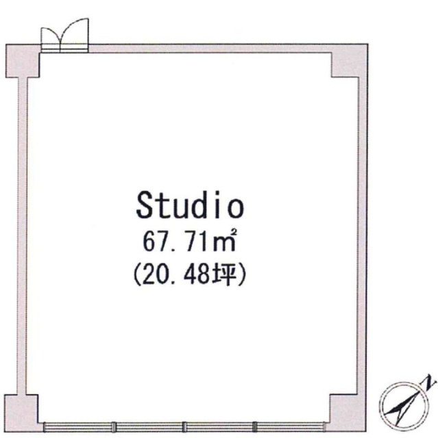 アーバンコート西麻布B102 間取り図