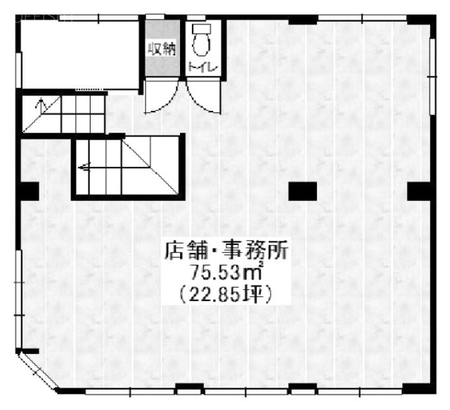 穂戸田ビル3F 間取り図