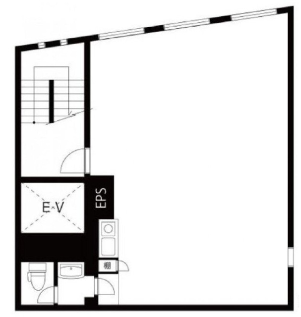 Y-WORKSビル3F 間取り図