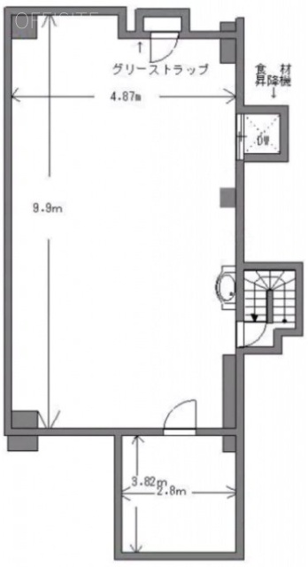 NCビル2F 間取り図