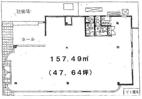 ジェネシスビル1F 間取り図