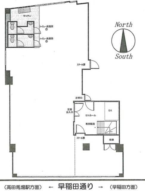佐々木本館ビル2F 間取り図