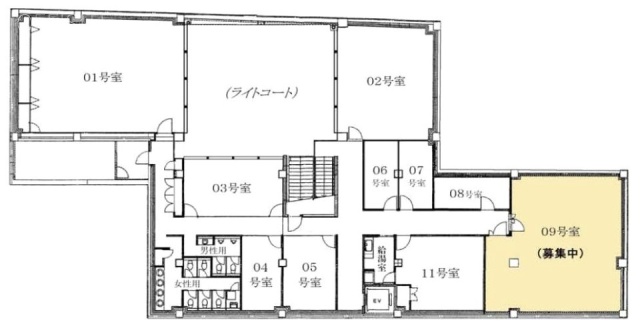 伊万里南青山ビル9 間取り図