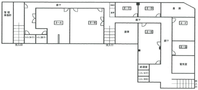 大野ビルB 間取り図