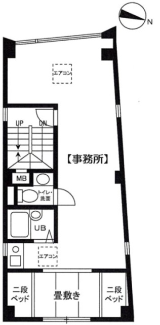 第二小松ビル4F 間取り図