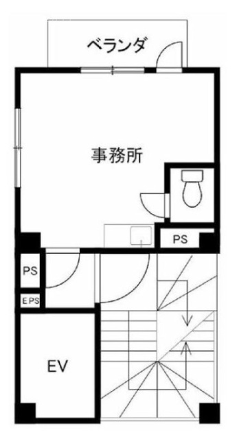 YMT日本橋ビル8F 間取り図