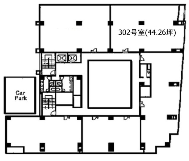 TK関内プラザ302 間取り図