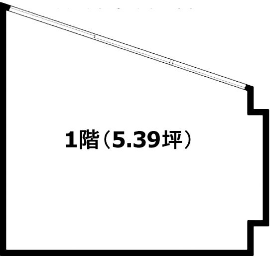 第一向山ビル103 間取り図