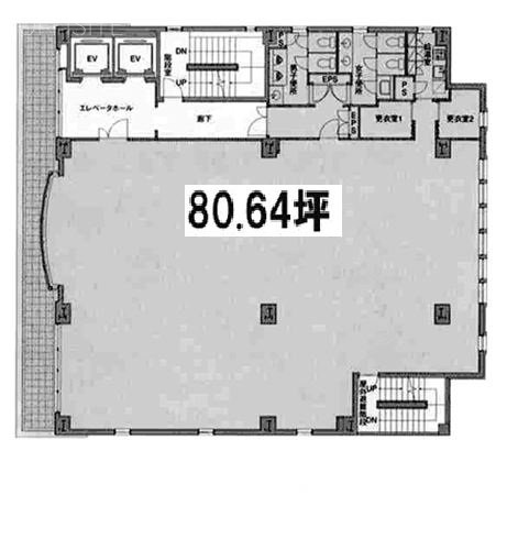 昭和ビル6F 間取り図