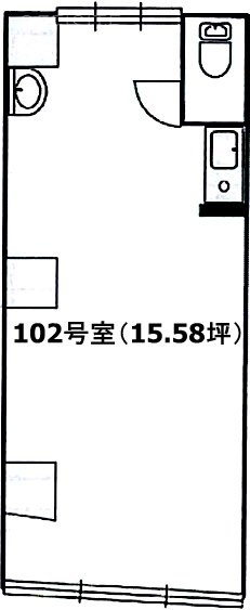 吉澤ビル102 間取り図