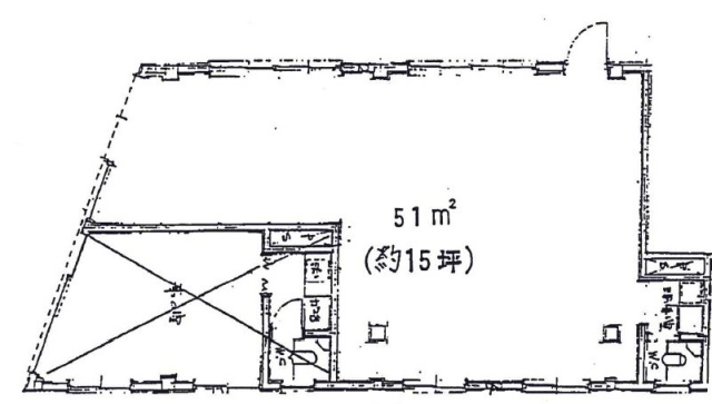 内田ビル1F 間取り図