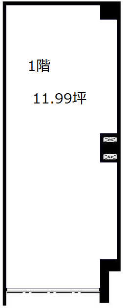 ラ・テールビル1F 間取り図