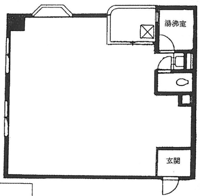 新一ビル601 間取り図