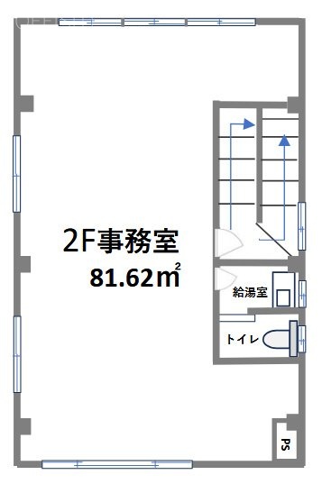 宮坂ビル2F 間取り図