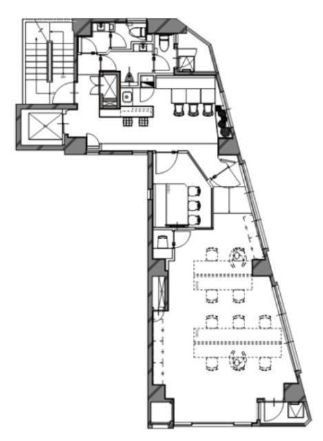 JPーBASE築地駅前3F 間取り図