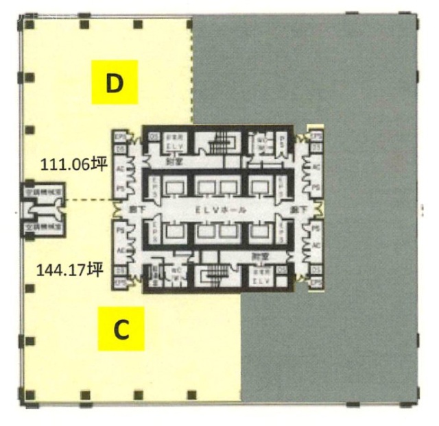 アクアリアタワー横浜CD 間取り図