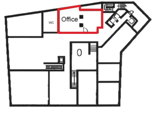 北沢タウンホール1F 間取り図