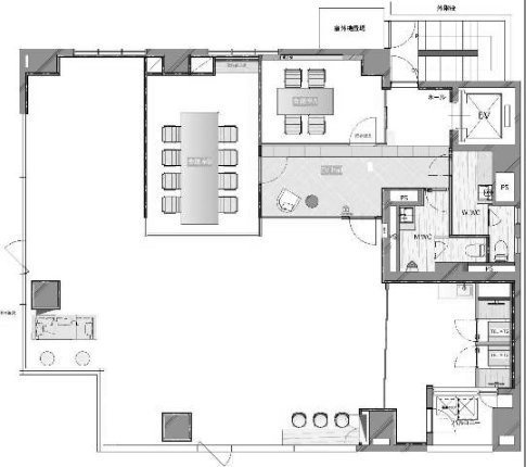 +SHIFT GINZA EAST8F 間取り図