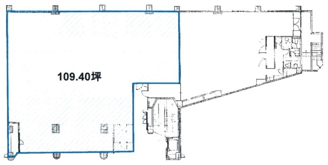 高田馬場OCビル1F 間取り図