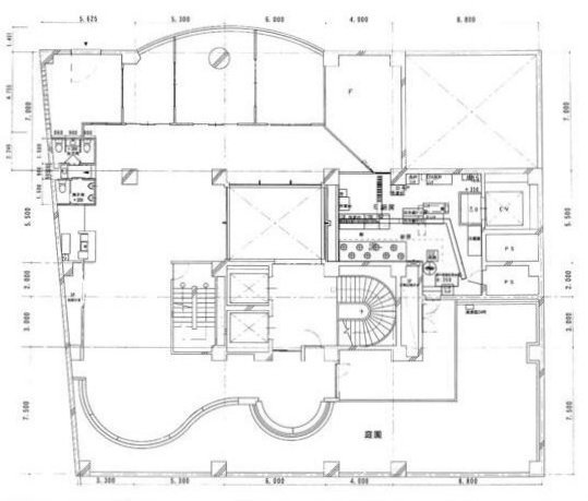 チャイナスクエアビル7F 間取り図