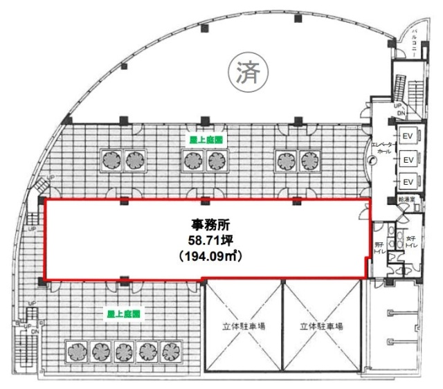 プライム東神田902 間取り図