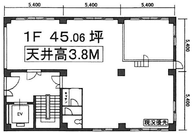 町原ビル1F 間取り図