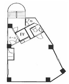 東園ビル7F 間取り図