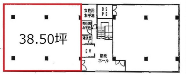 六本木福吉町ビル201 間取り図