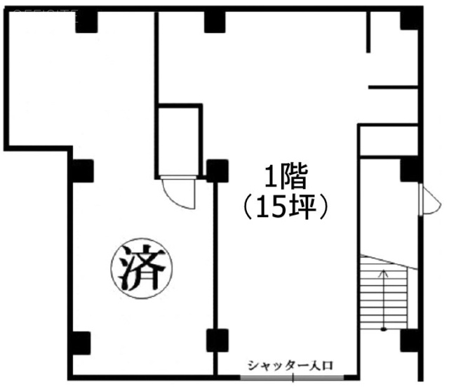 第1山武ビル1F 間取り図