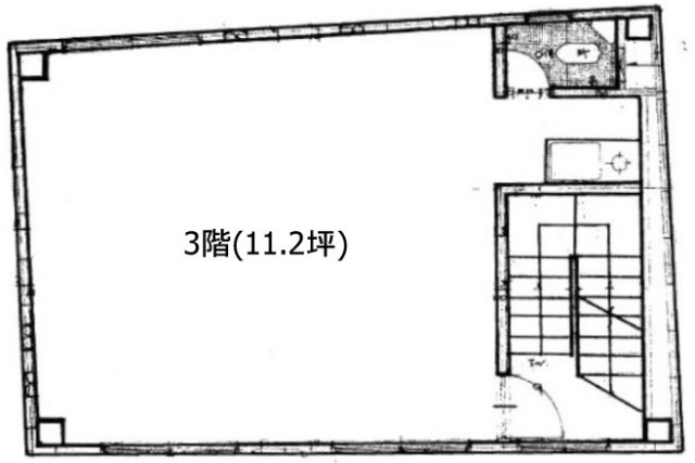 梶山ビル3F 間取り図