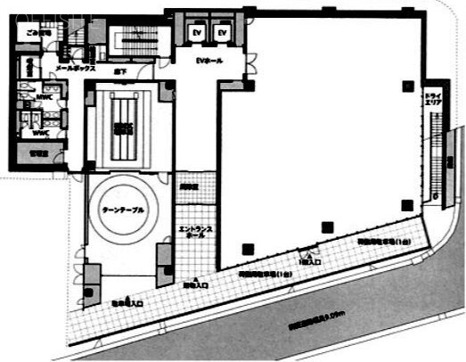 ニッセイ永田町ビル1F 間取り図