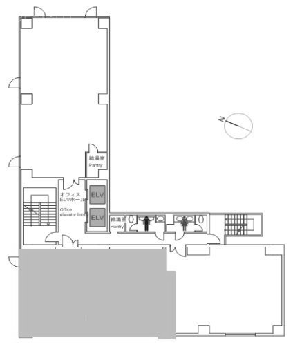 日総第8ビル7F 間取り図