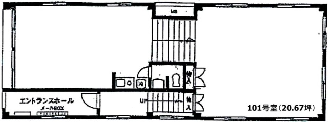 永和第3ビル101 間取り図