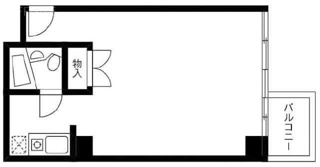 第3サンビル403 間取り図