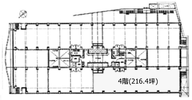 ヒューリック神谷町ビル4F 間取り図