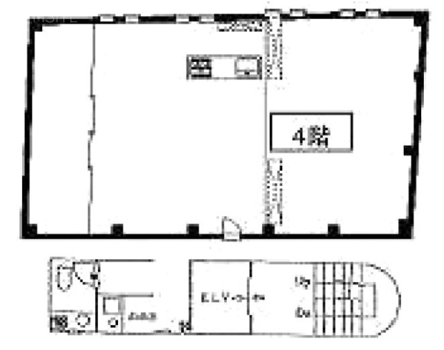 目黒ドリームビル4F 間取り図