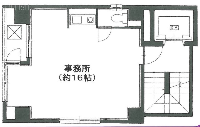 芝・宮路ビル2F 間取り図