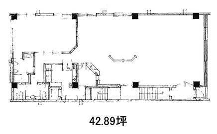 慶興ビル2F 間取り図