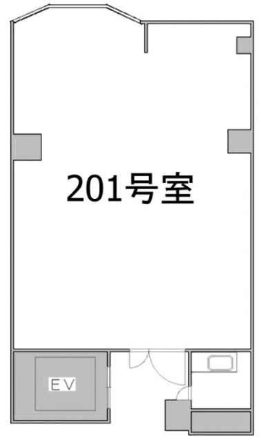 第1和田ビル201 間取り図