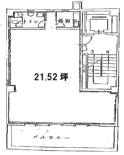 貝新ビル7F 間取り図