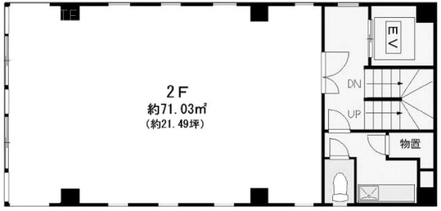 林ビル2F 間取り図