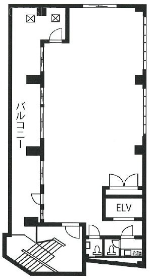 麹町鈴木ビル5F 間取り図