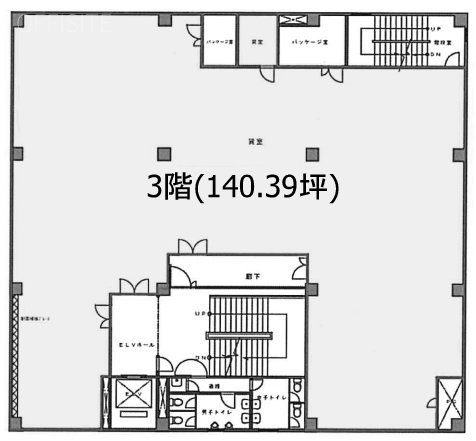 渋沢八千代ビル3F 間取り図