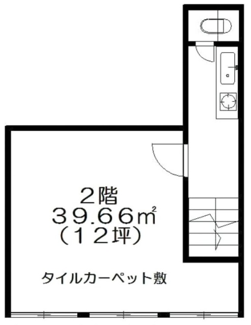 嘉代ビル2F 間取り図