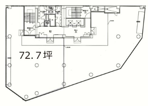 渋谷DTビル7F 間取り図